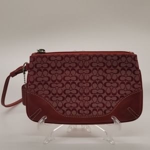Vintage Coach Wristlet
